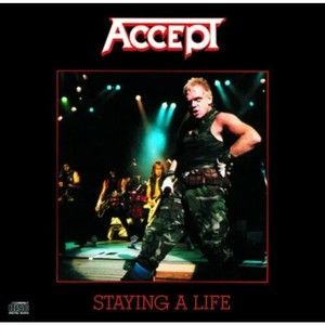 Accept Staying a Life (CD, 1990)